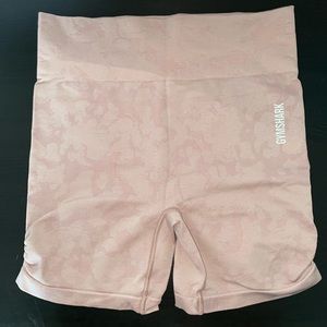 Gymshark camo bike shorts